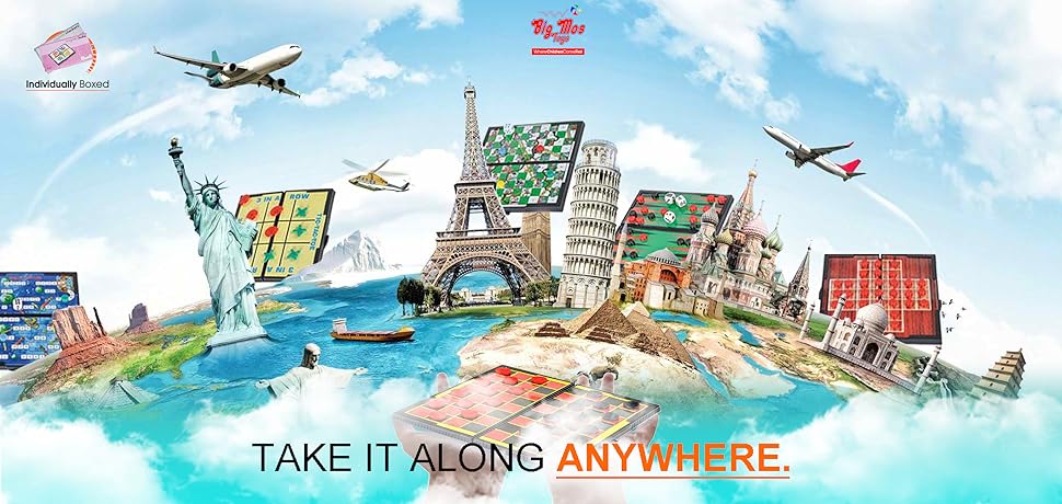 12-in-1 Board Games Set