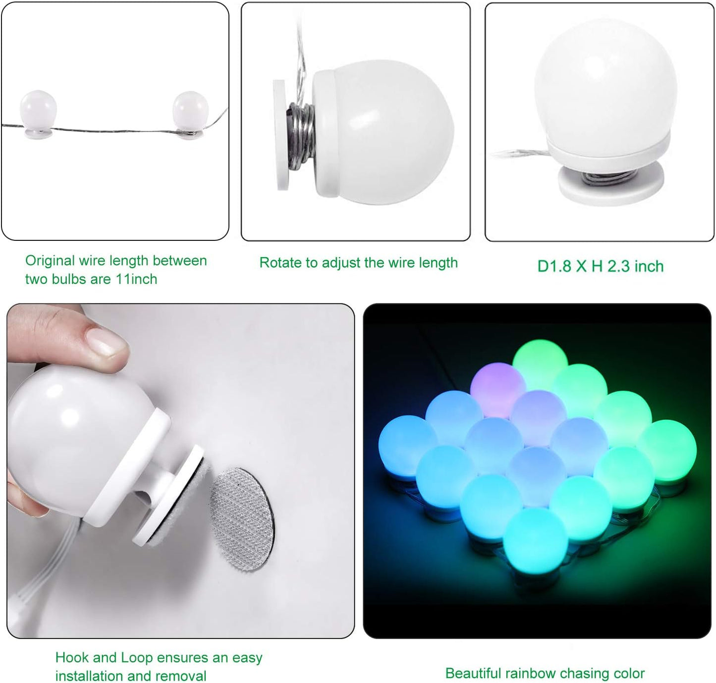 LED Vanity Mirror Light Bulbs