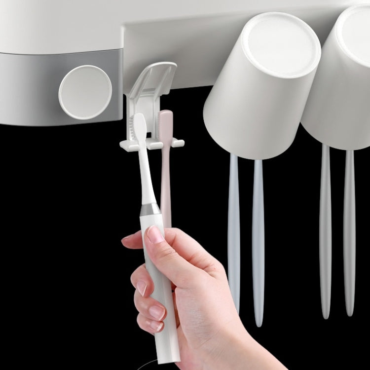 Wall-Mounted Toothbrush Rack